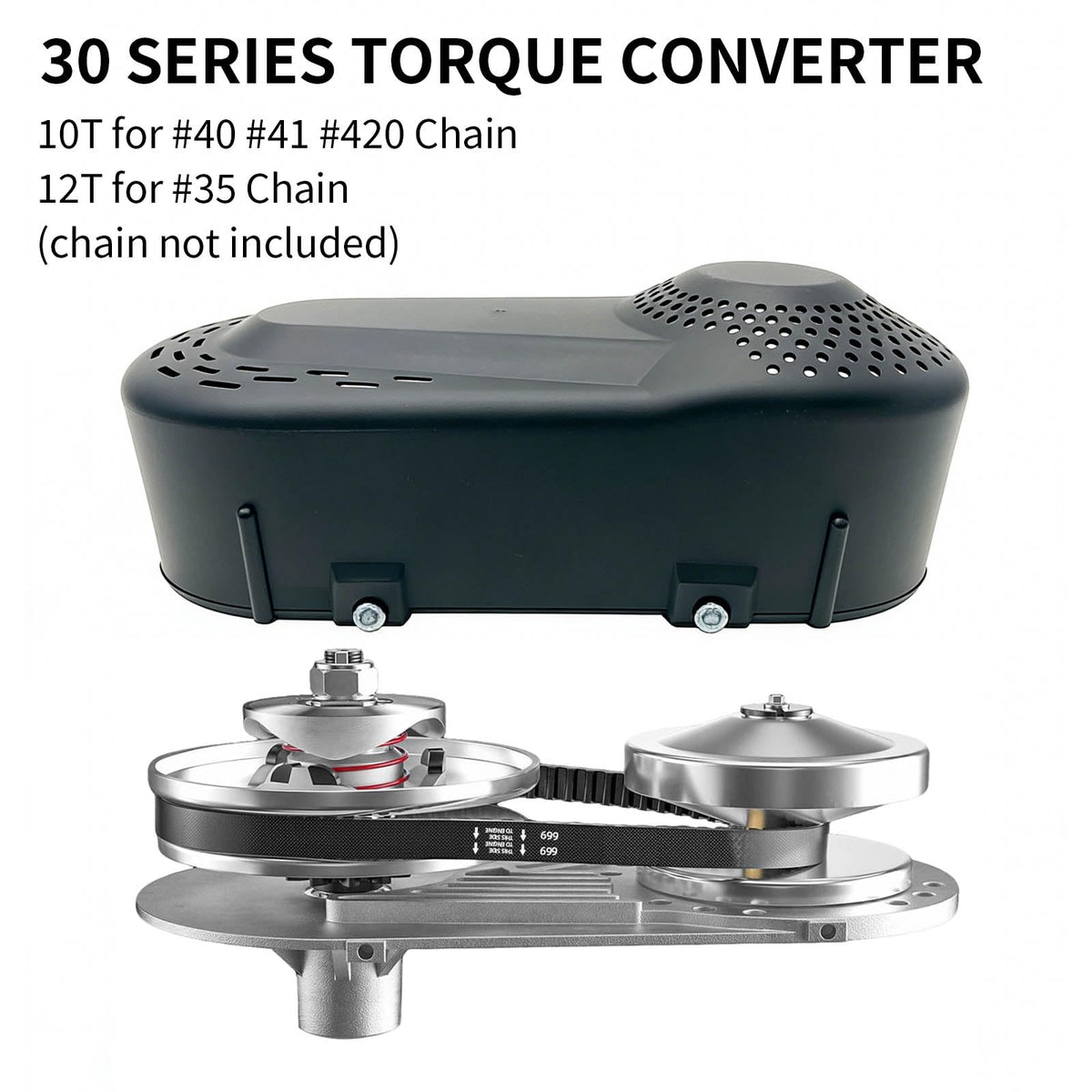 30 Series Torque Converter 3/4 Bore N358770