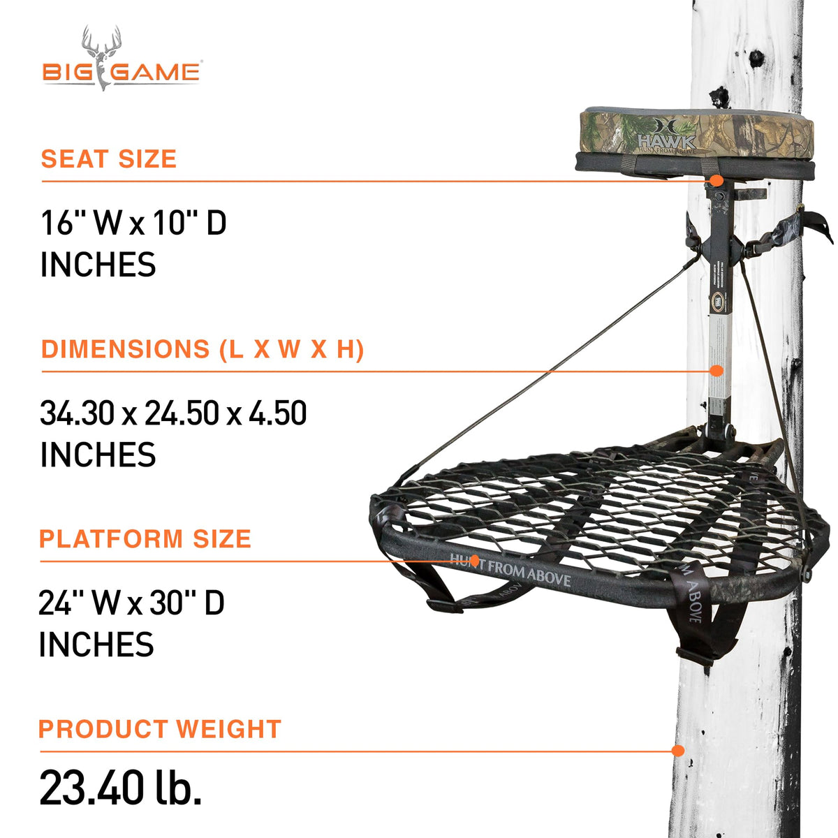 Hang On Tree Stand G7810