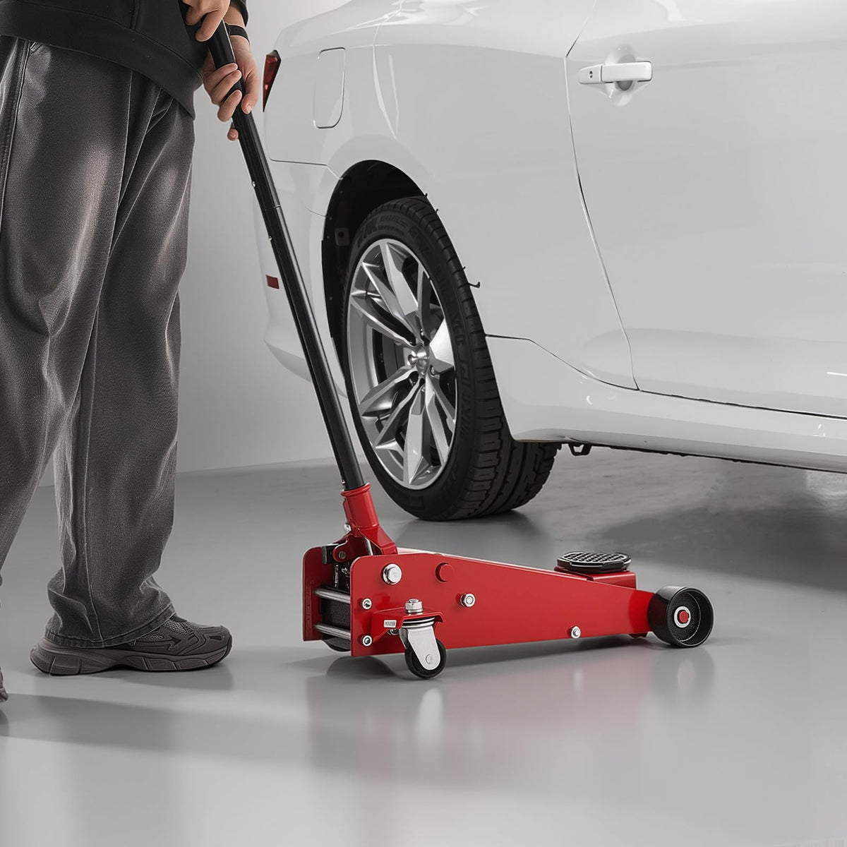 3 Ton Low Profile Steel Hydraulic Floor Jack W5316