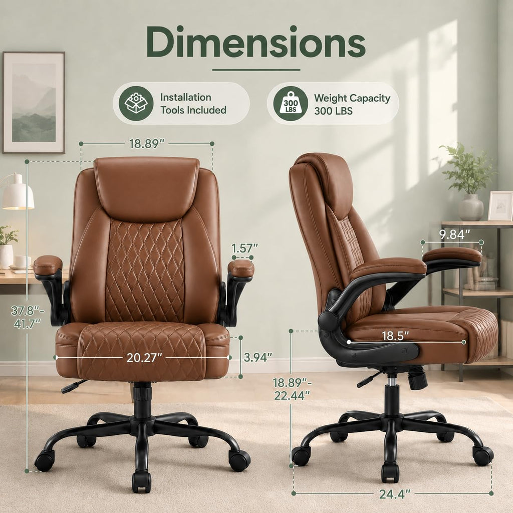 Camel Brown Home Office Chair L89520