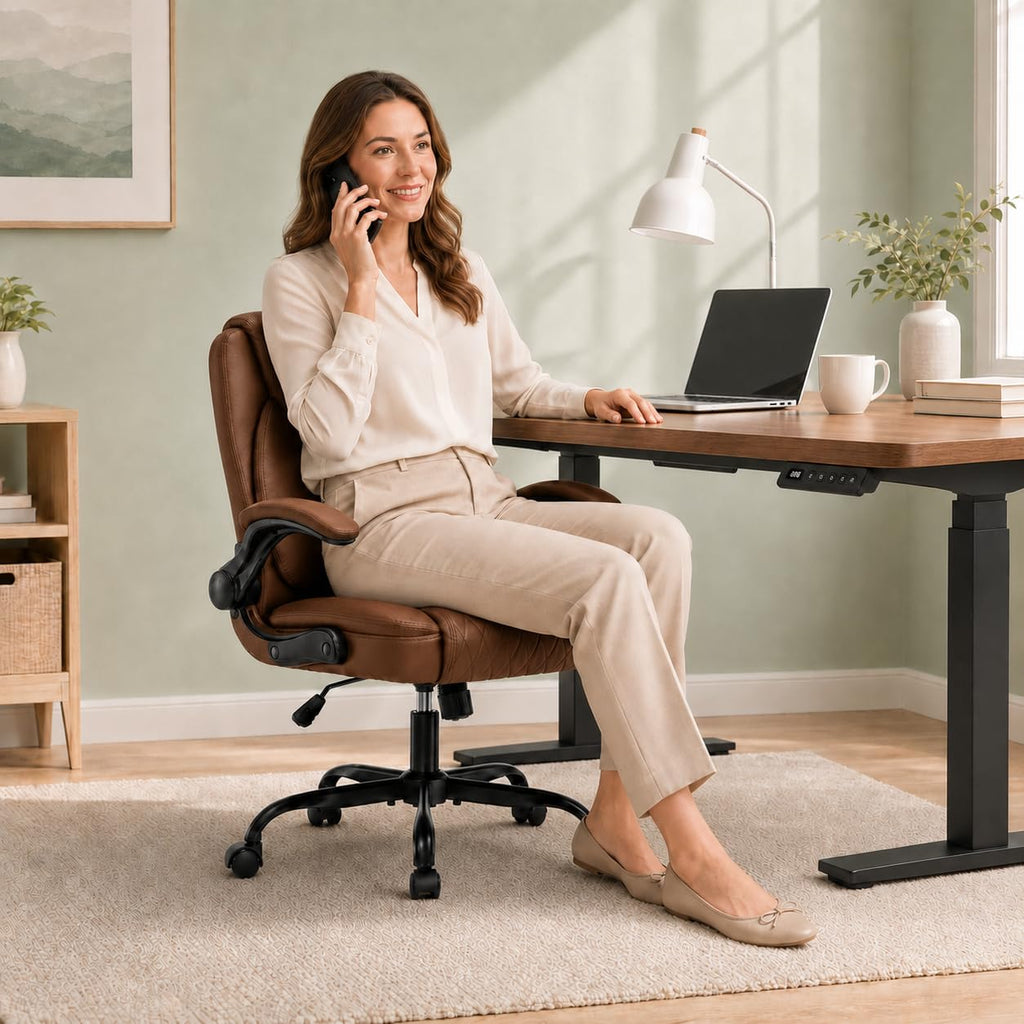 Camel Brown Home Office Chair L89520