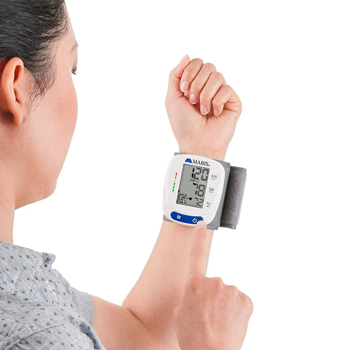 Digital Wrist Blood Pressure Monitor with Automatic Wrist Cuff W374
