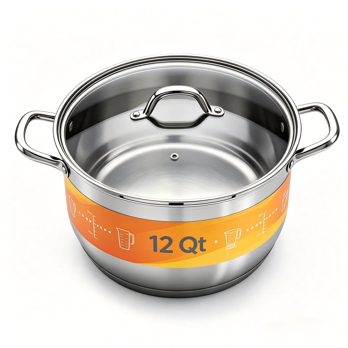 Stainless Steel 12 Quart Stock Pot K444