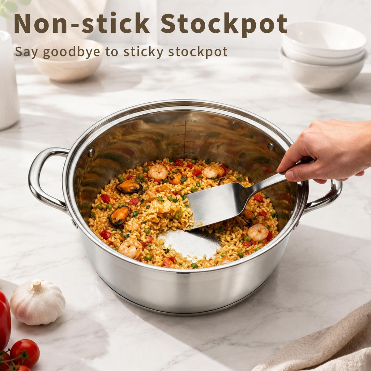 Stainless Steel 12 Quart Stock Pot K444