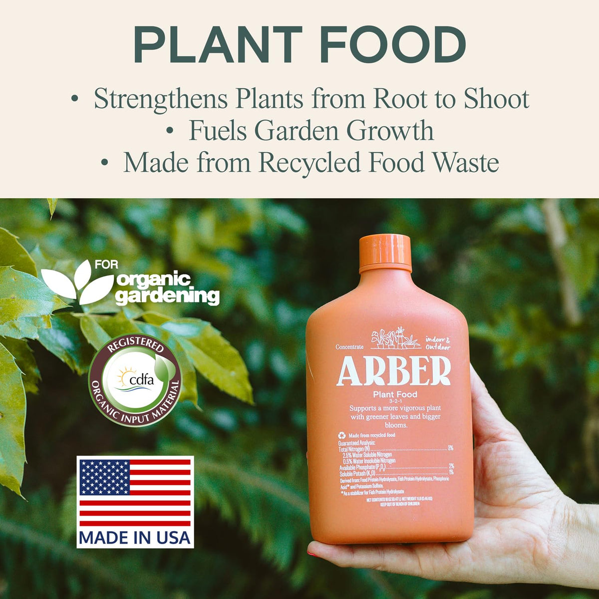 Organic Liquid Fertilizer Concentrate M394