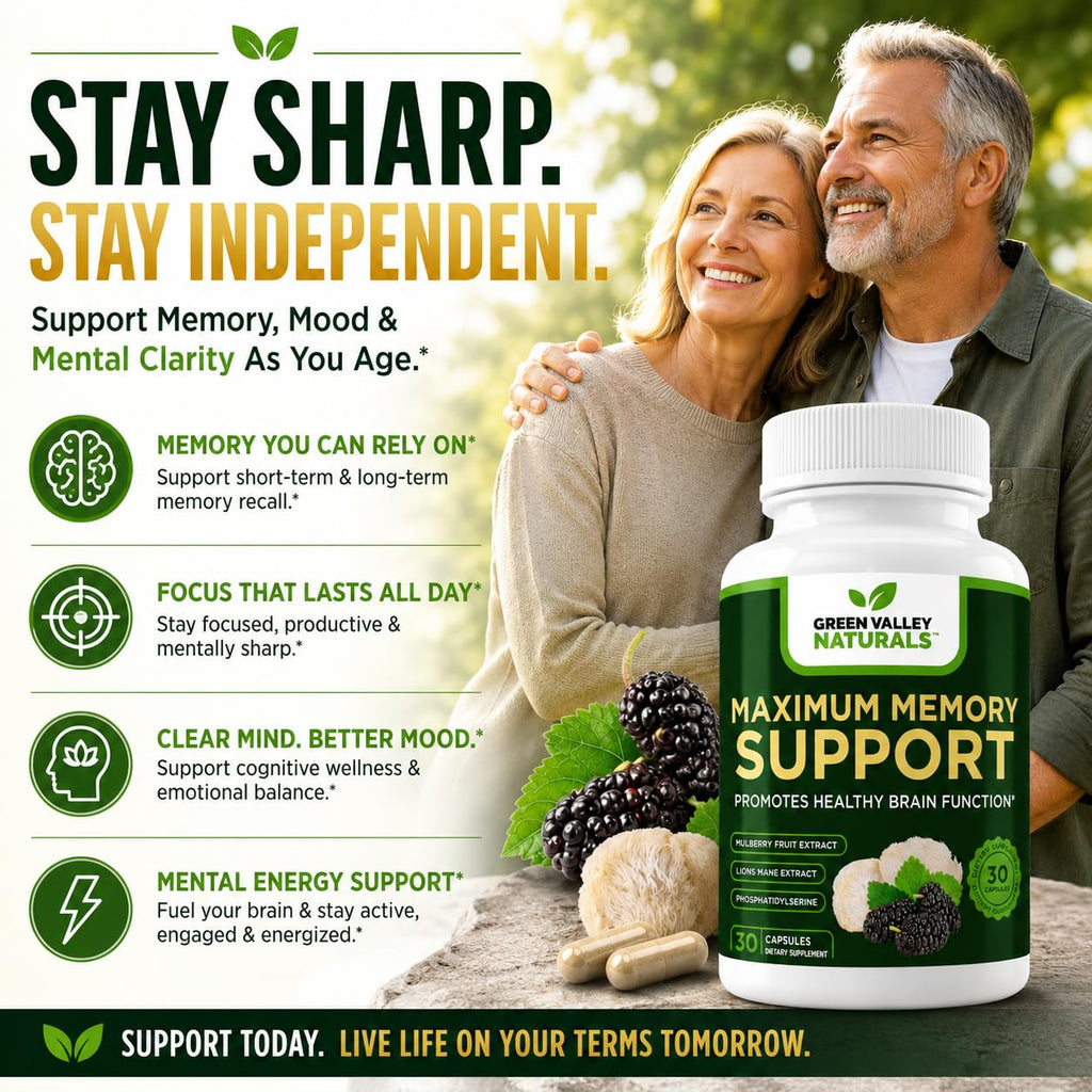 Lion's Mane Mulberry Phosphatidylserine 30 Capsules Q661