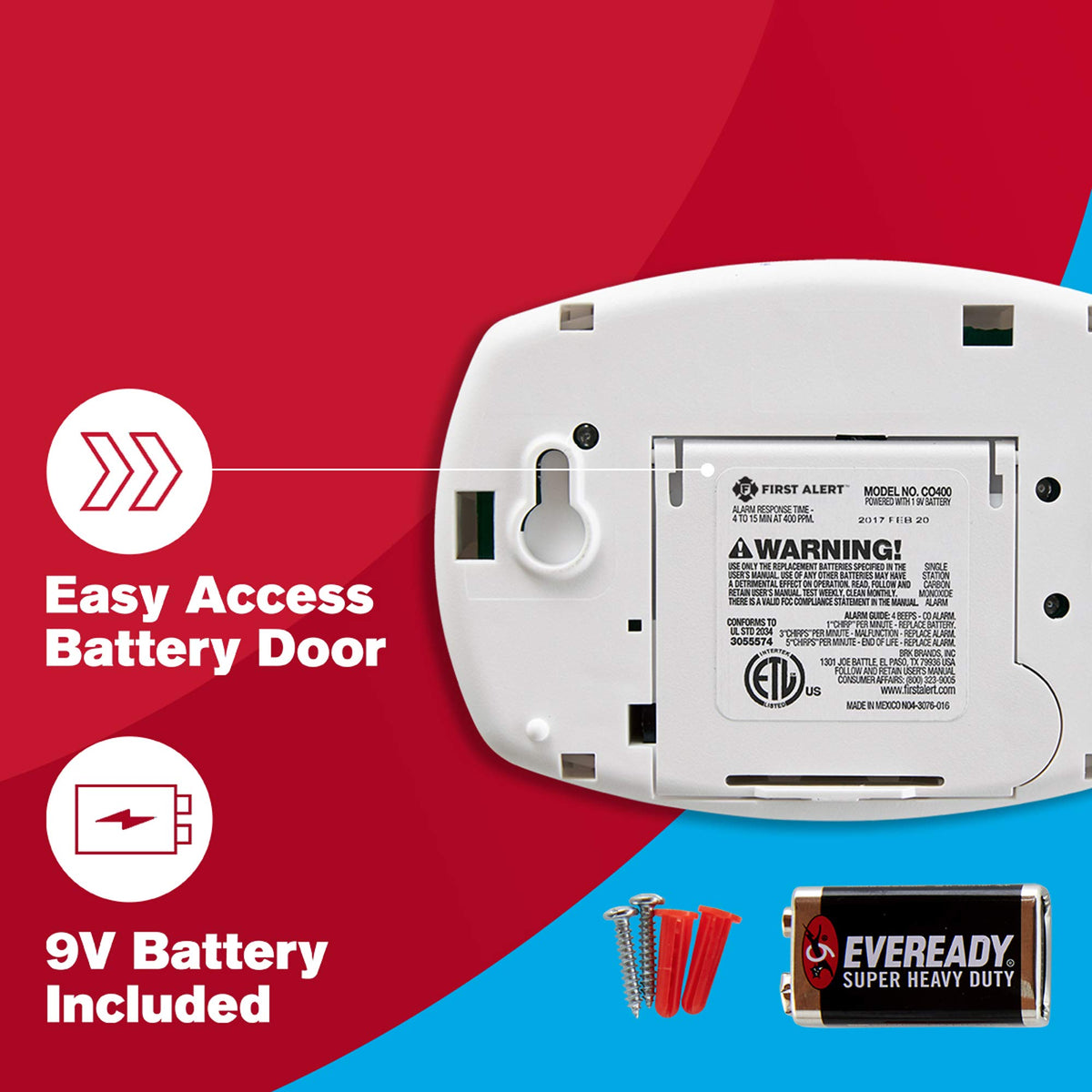 Battery Carbon Monoxide Alarm C811319