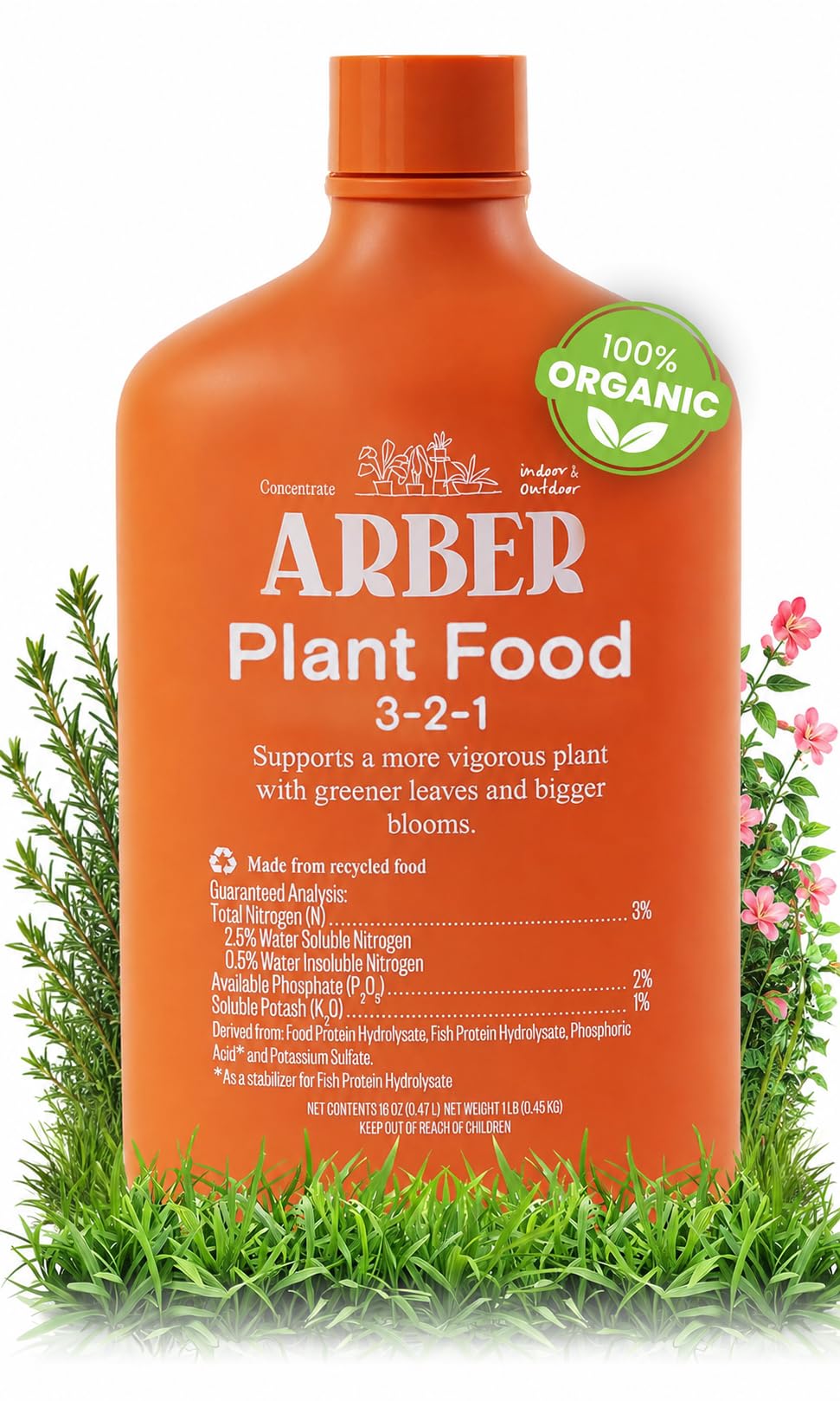 Organic Liquid Fertilizer Concentrate M394
