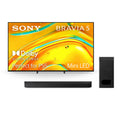 55-Inch 4K Mini LED Smart TV & 3.1.2ch Soundbar with Wireless Subwoofer Bundle Q9619