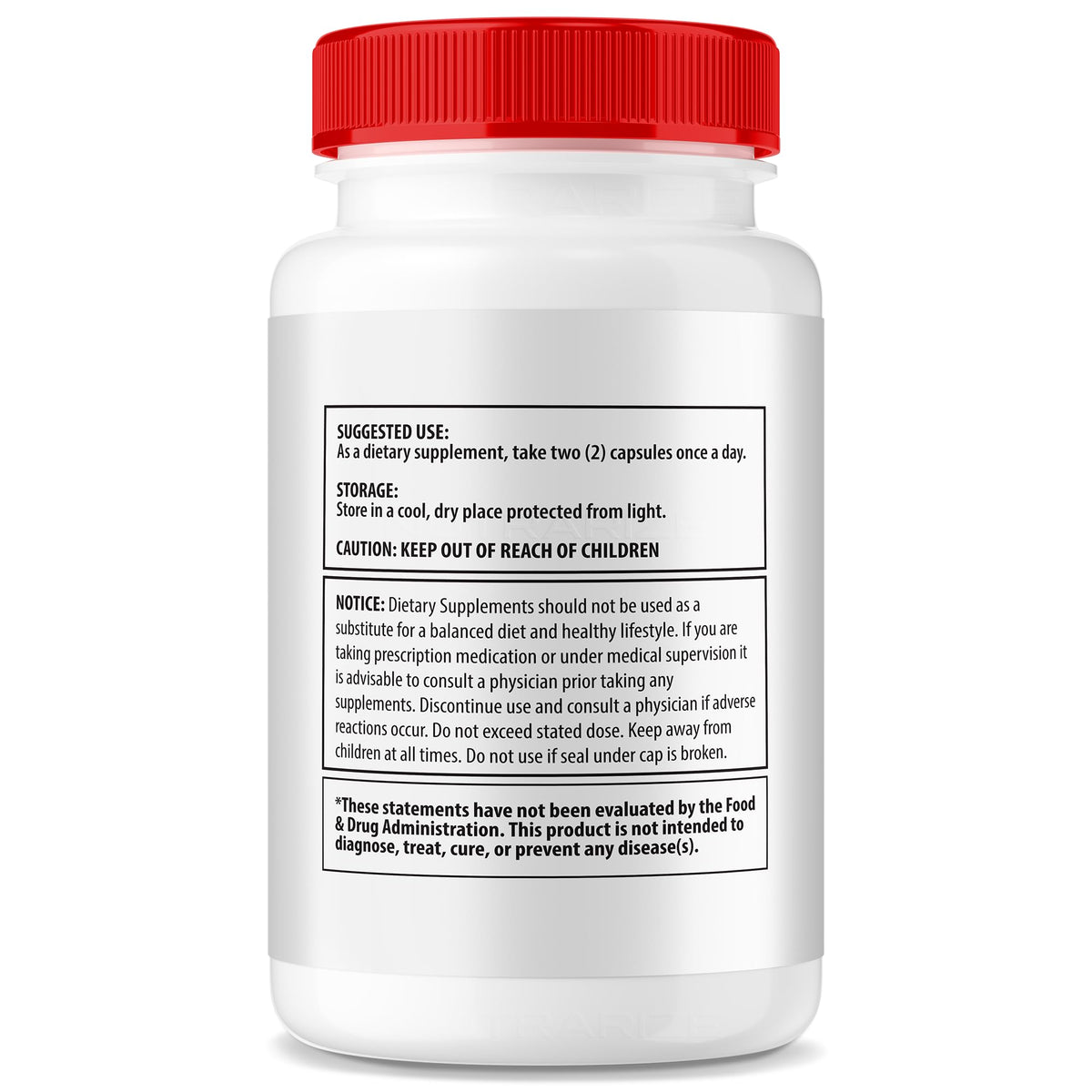 All-Natural 180 Capsules O2980