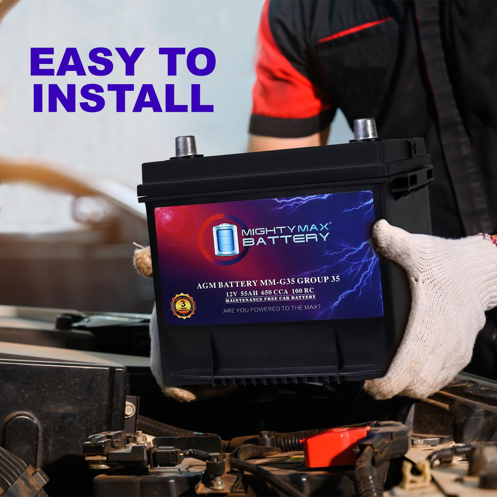 12V 55Ah AGM Replacement Battery I34807