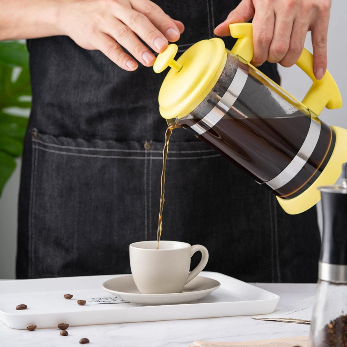 1L Stainless Steel Coffee Maker V3306