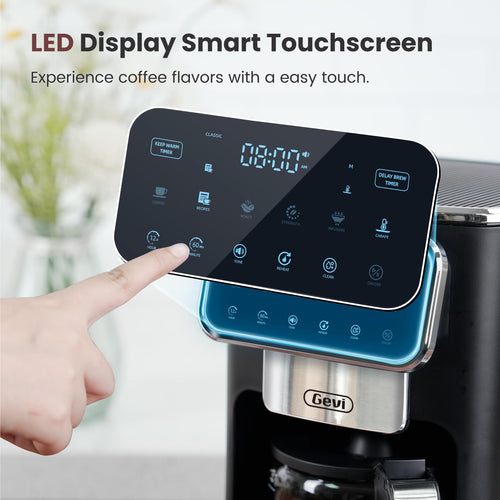 12-Cup Coffee Maker with Glass Carafe S77601