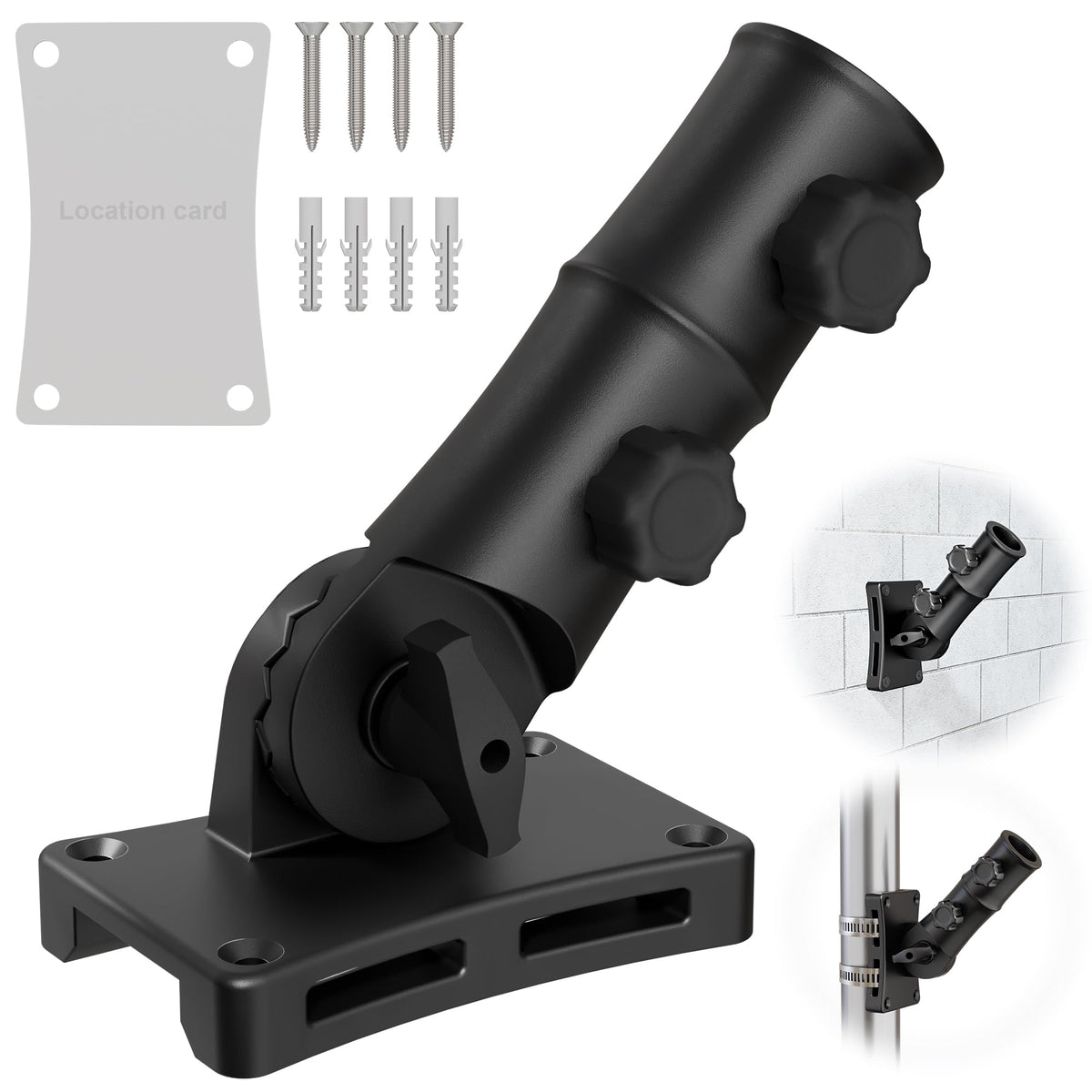 Aluminum Wall and Post Mount Flag Pole Holder V66672