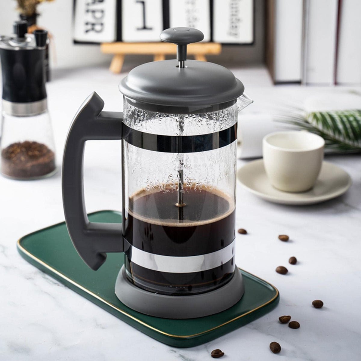 1L Stainless Steel Coffee Maker V3306