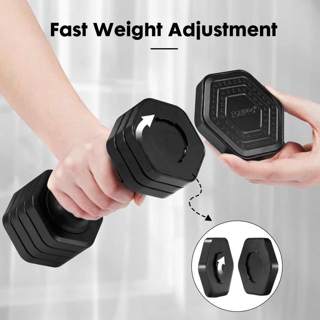 Adjustable Dumbbell Set 2lb 3lb 4lb 5lb B84796