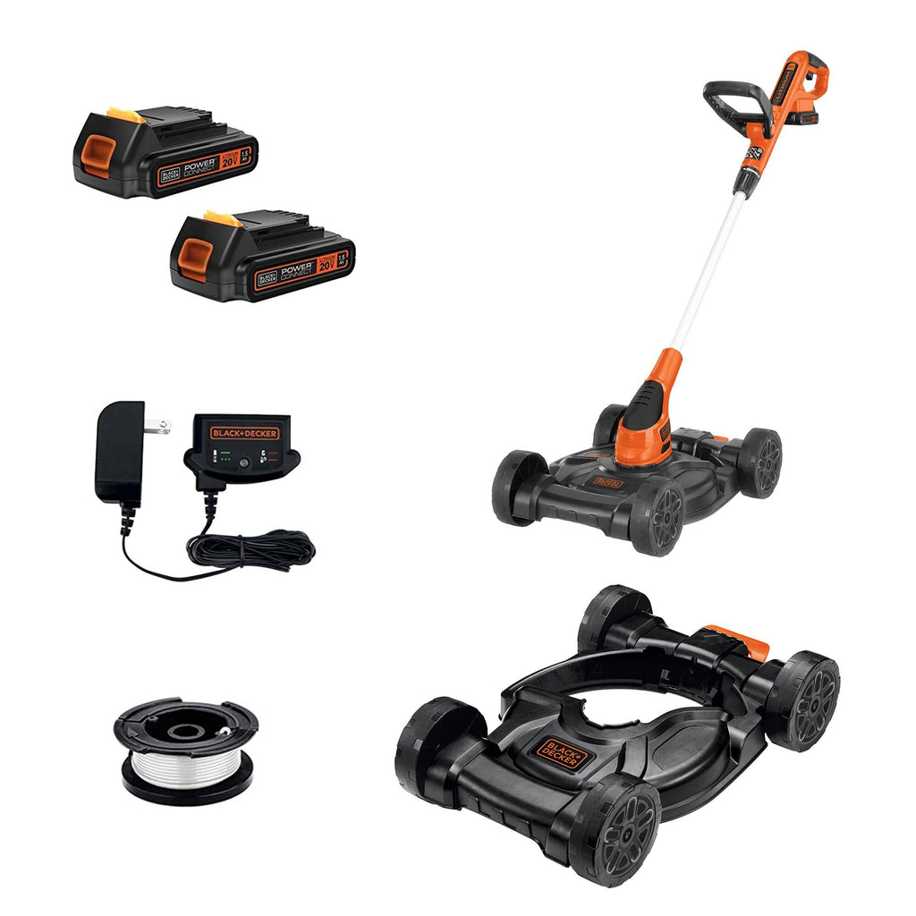 Cordless 3 in 1 Weed Eater, Lawn Edger and Lawn Mower L1214