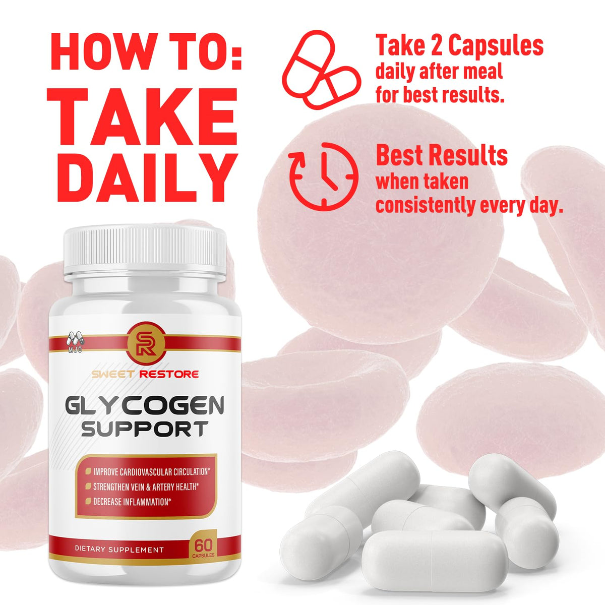 Glycogen Support Capsules Z10740