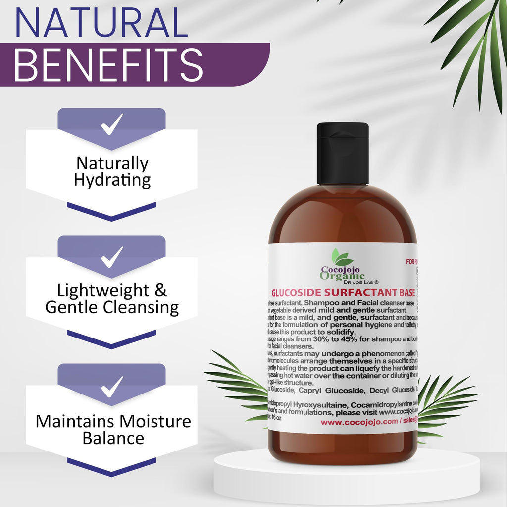 Lauryl Glucoside Natural Surfactant 16 Oz A66879