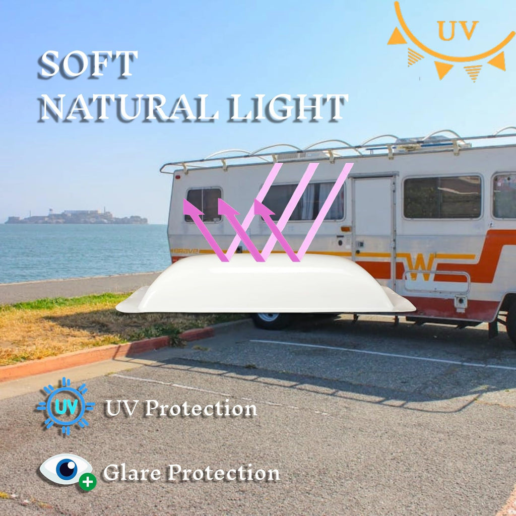 18" x 26" White RV Skylight Replacement I565412