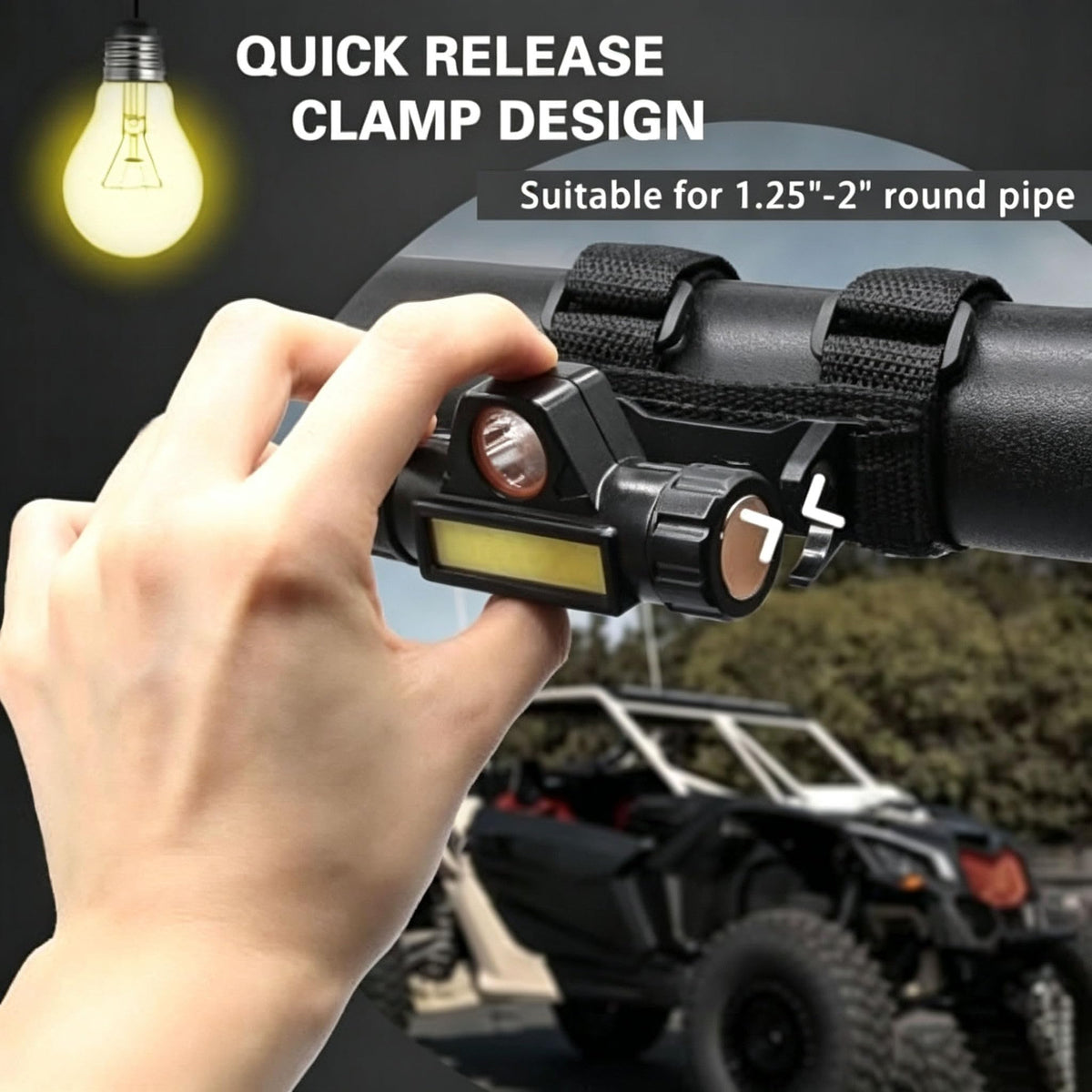 UTV Dual LED Work Light N2052