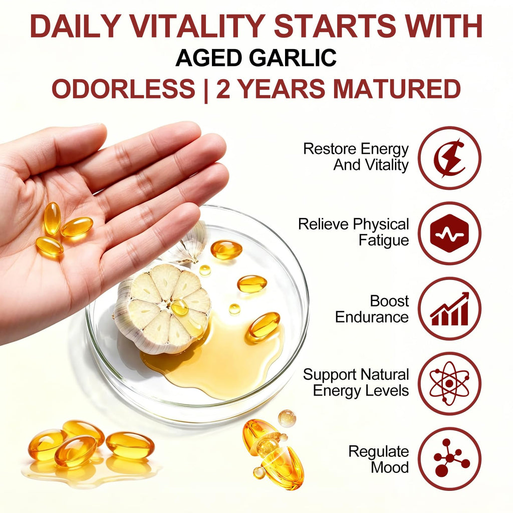 Odorless Garlic Supplement 300 Count Softgels J817982
