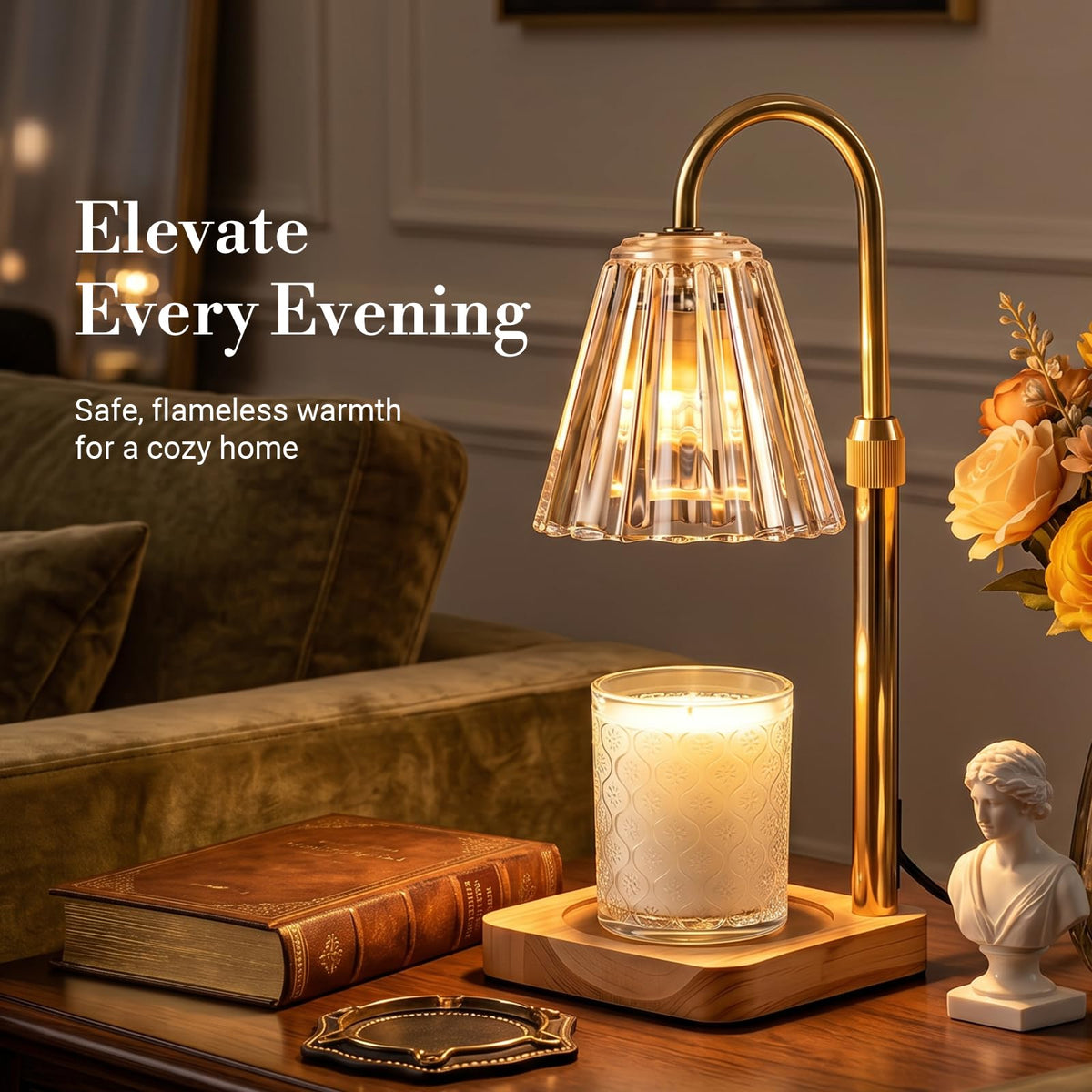 Candle Warmer Lamp with Timer V15466