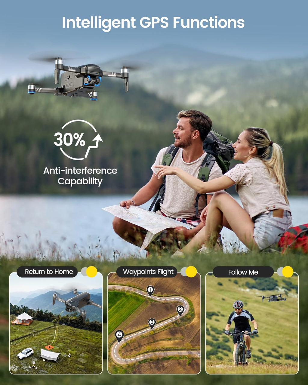 2-Axis Gimbal 4K Camera Drone Z48328