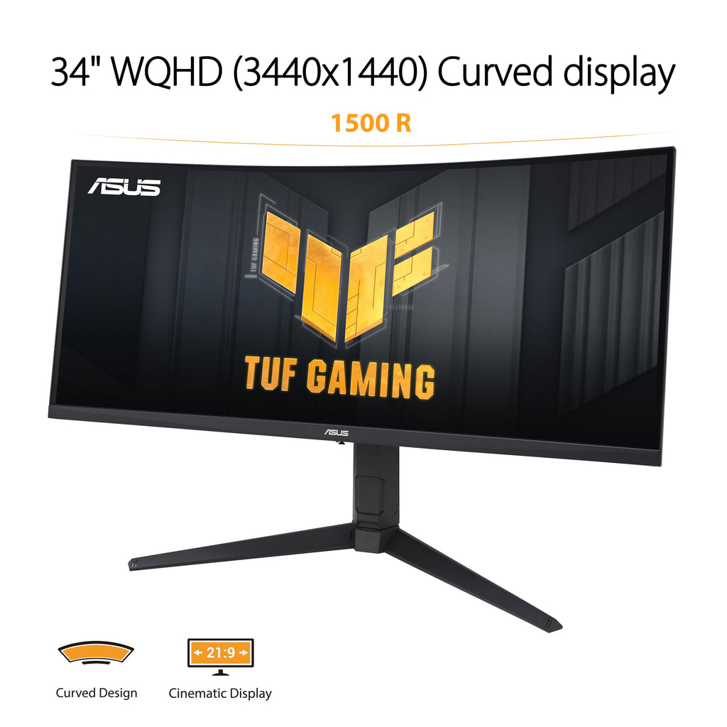 34” 1440P Curved Gaming Monitor X678