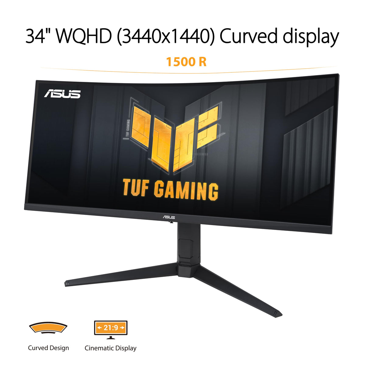 34” 1440P Curved Gaming Monitor X678