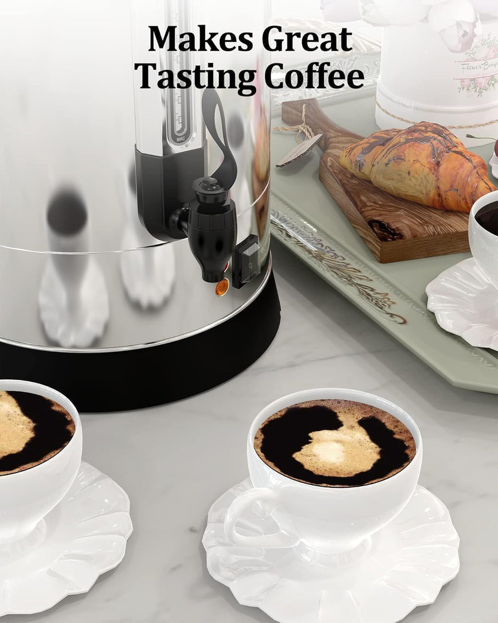 Commercial Coffee Urn 18L Stainless Steel Electric Coffee Maker N1349