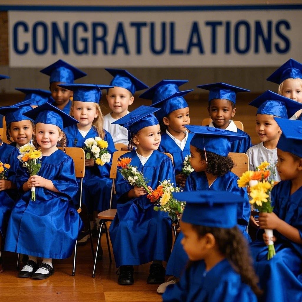 Kindergarten Graduation Cap with Tassel N55162