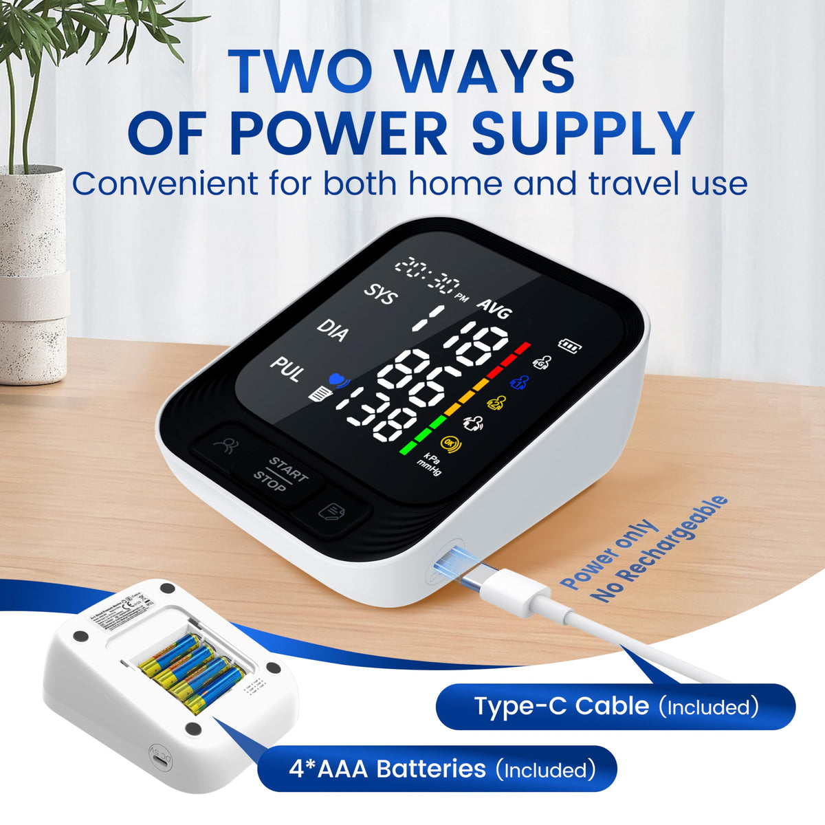 Upper Arm Blood Pressure Monitor O807