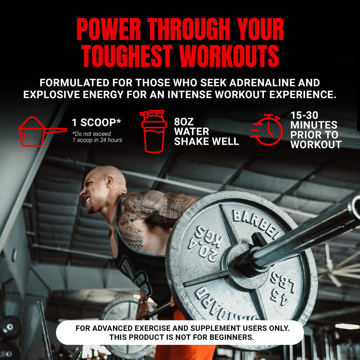 Pre Workout Powder with Creatine Q6881