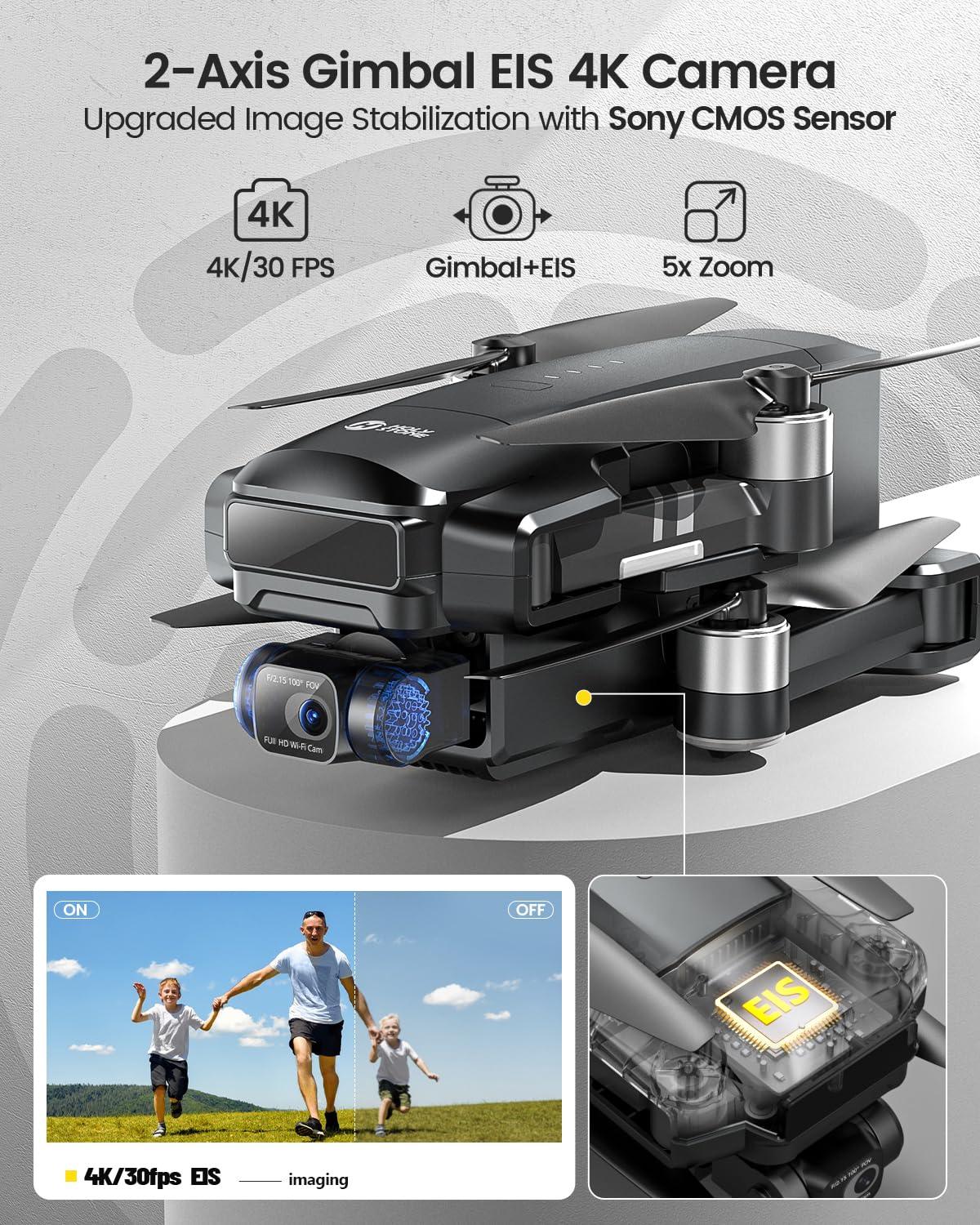 2-Axis Gimbal 4K Camera Drone Z48328