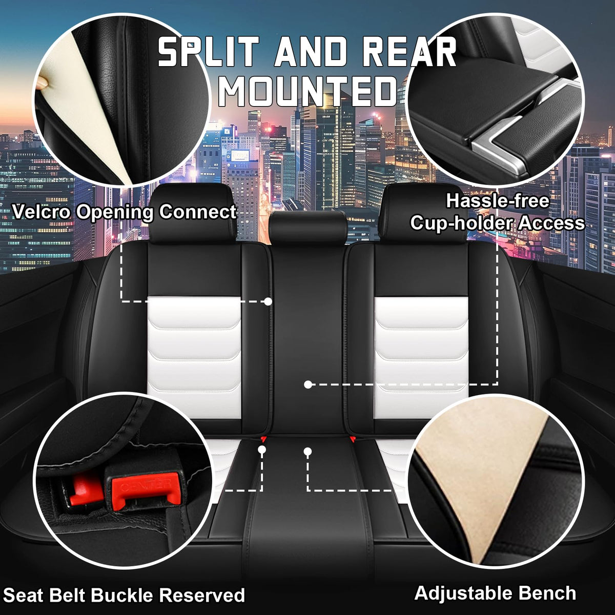 Car Seat Cover 5 Seats O91958