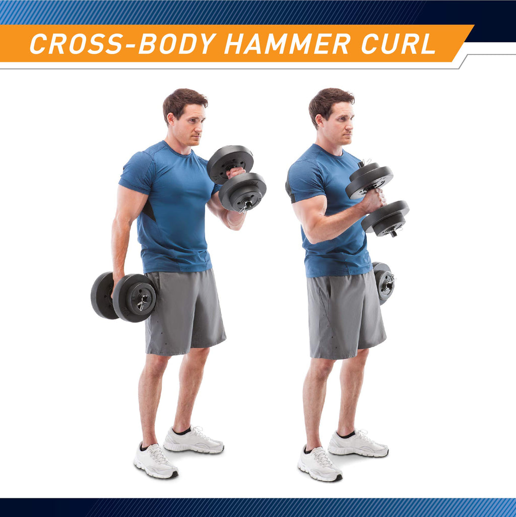 40 lbs Adjustable Dumbbell Set D73873