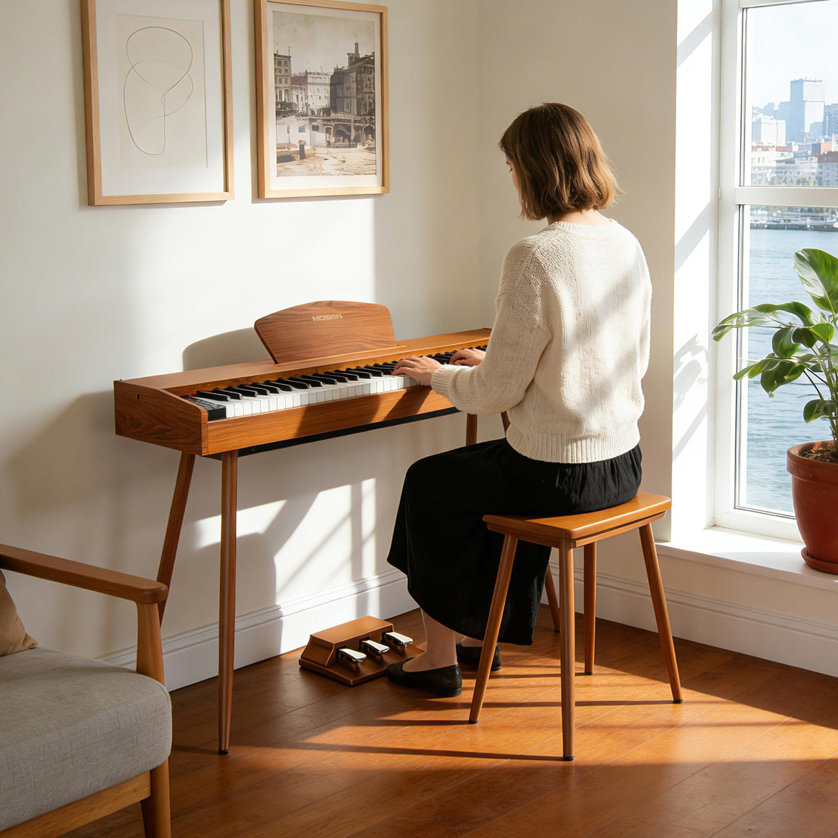 88 Key Weighted Digital Piano M4736