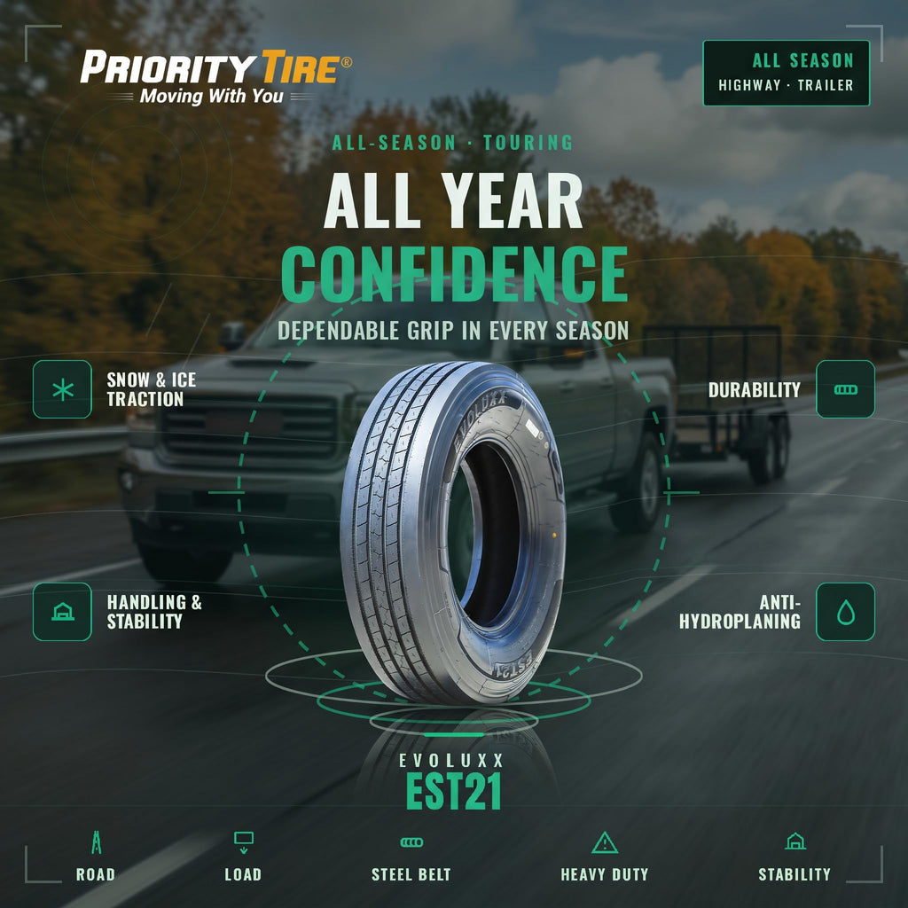 All Season 14 Ply All Steel Tire M28682