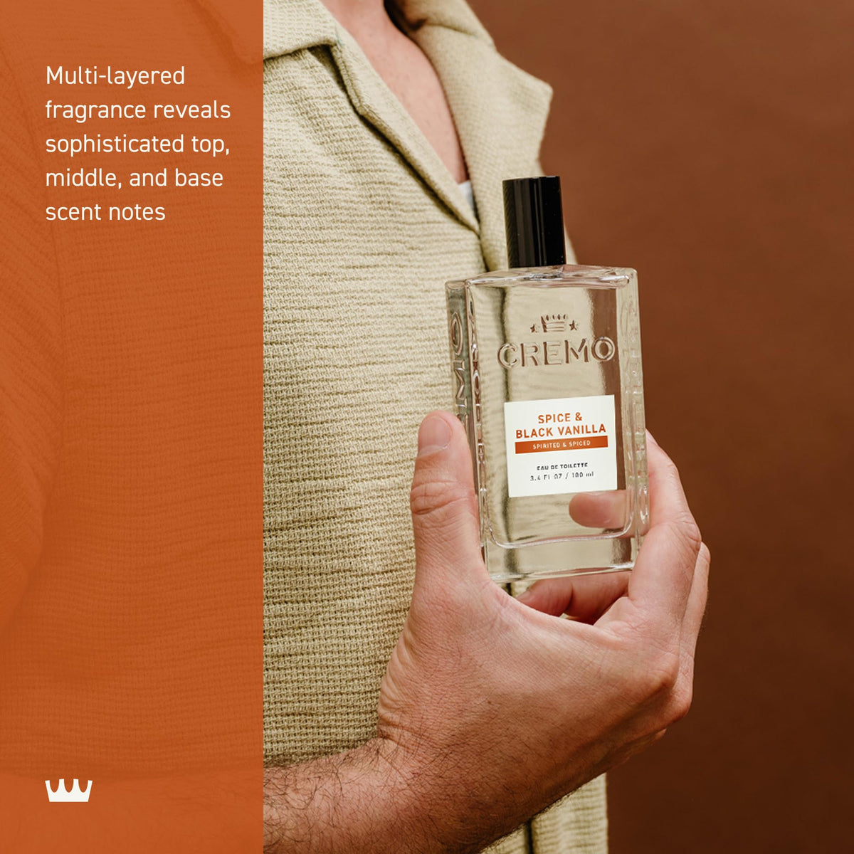 Spice & Black Vanilla Cologne Spray 3.4 Fl Oz G97283