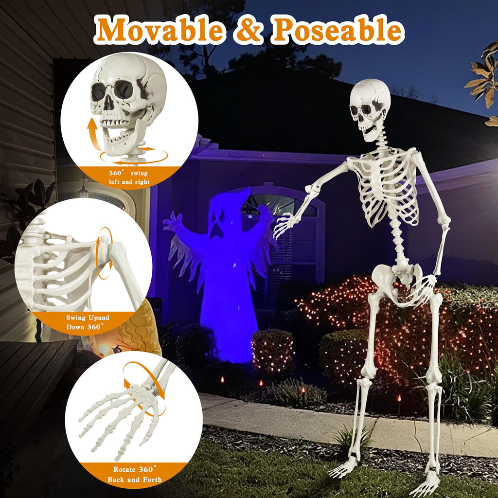 5.4ft Posable Skeleton W567208
