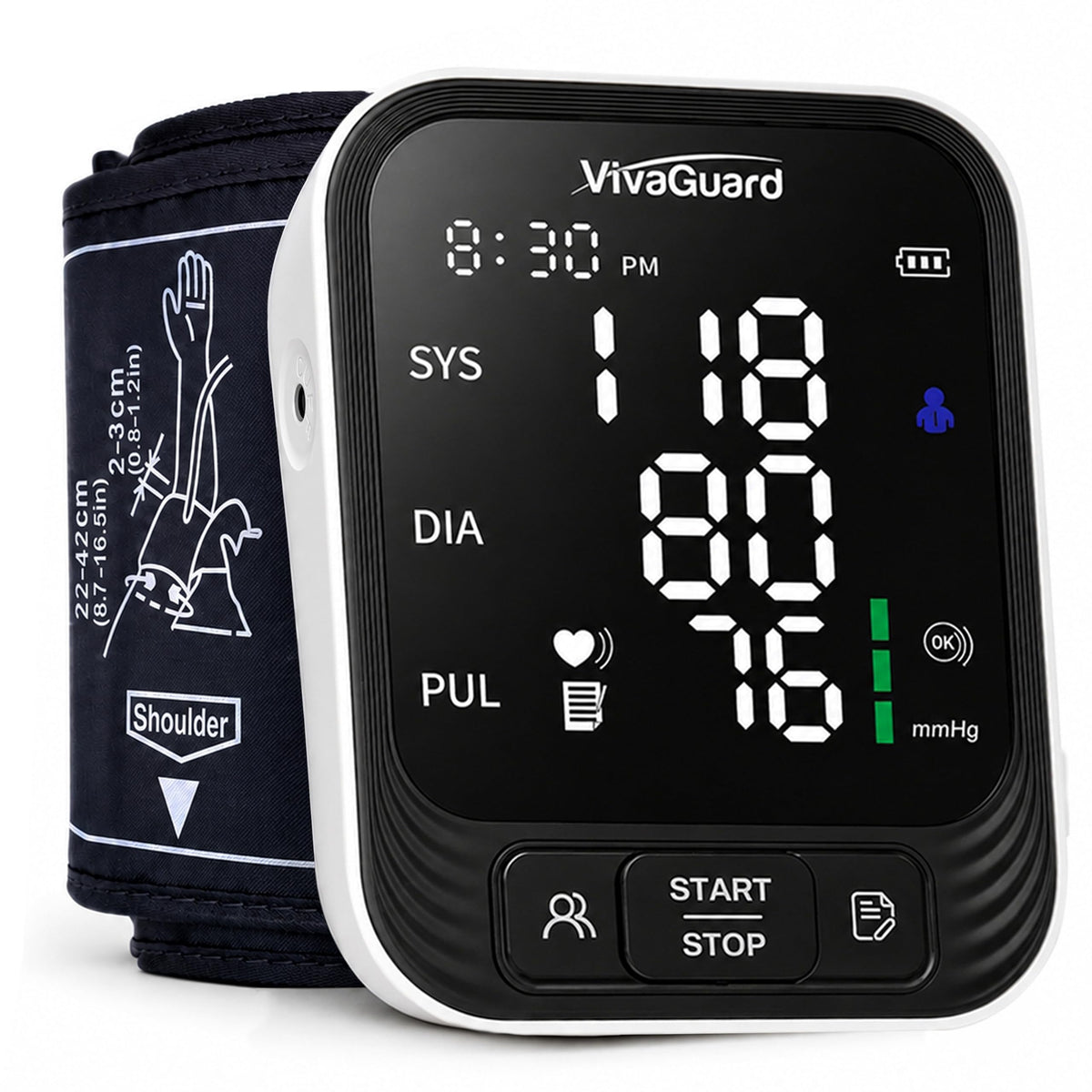 Upper Arm Blood Pressure Monitor O807