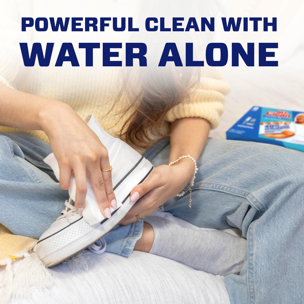 White 6 Count Cleaning Pads X718286