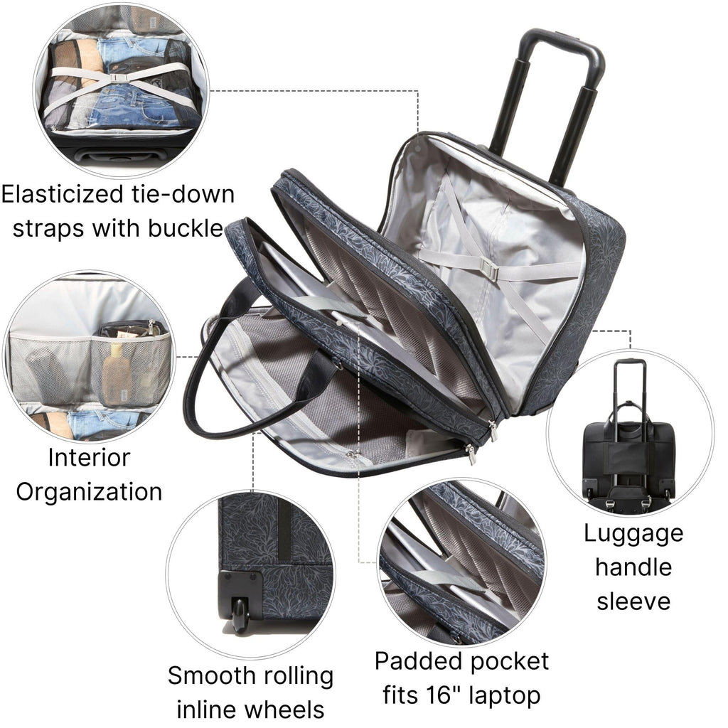 Women's 2 Wheel Tote H41435