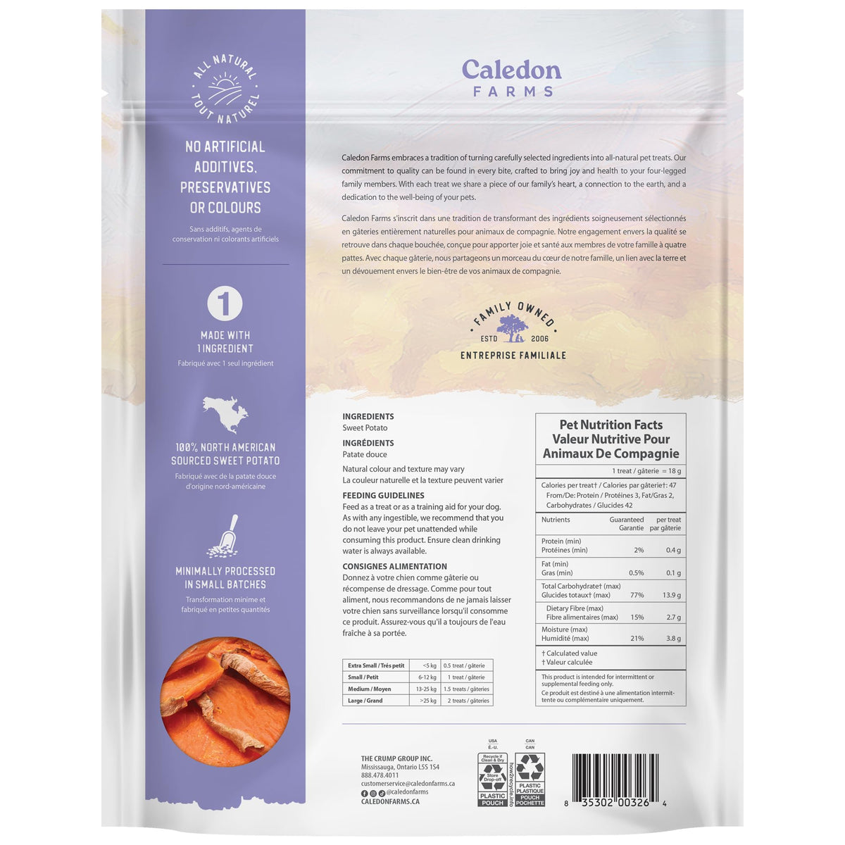 Sweet Potato Chews Dog Treats 28oz P599