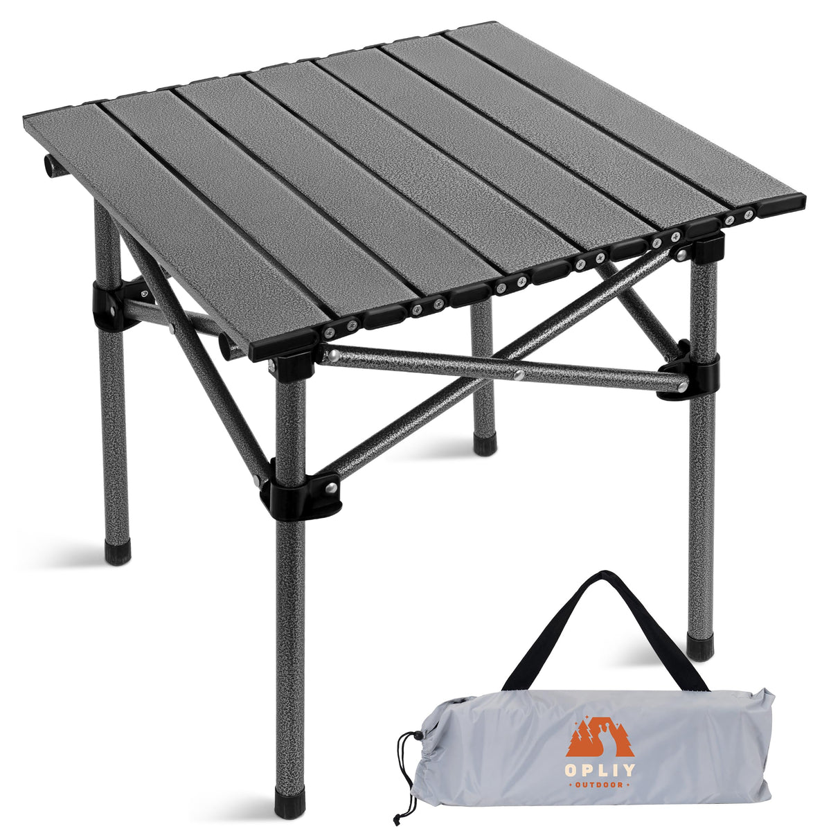 Portable Folding Aluminum Camping Table with Carry Bag S926