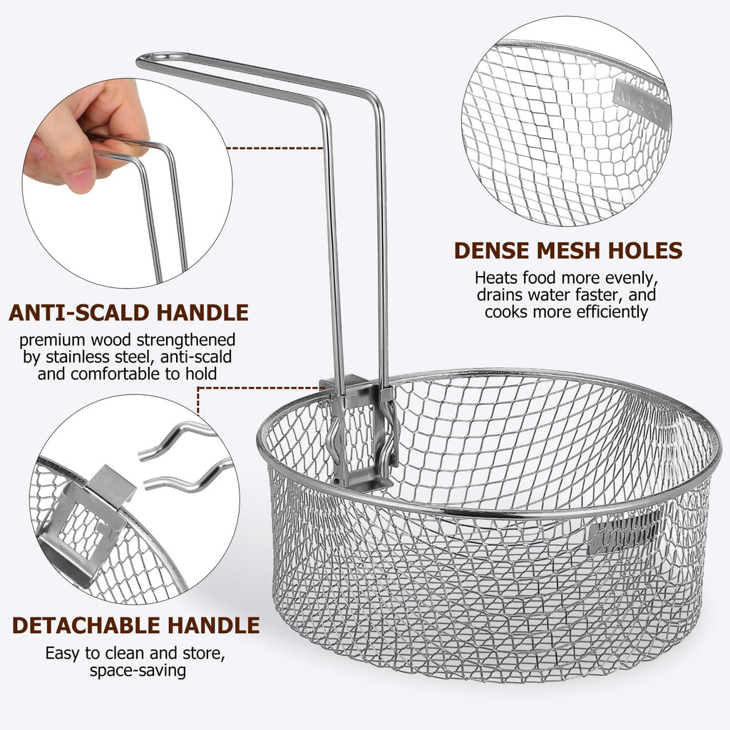 Deep Fryer Basket with Handle H85297