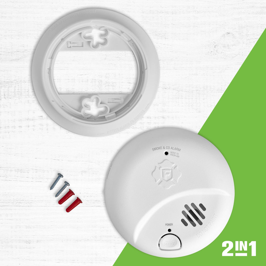 10-Year Battery Combination Smoke & Carbon Monoxide Alarm P76973