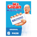 White 6 Count Cleaning Pads X718286