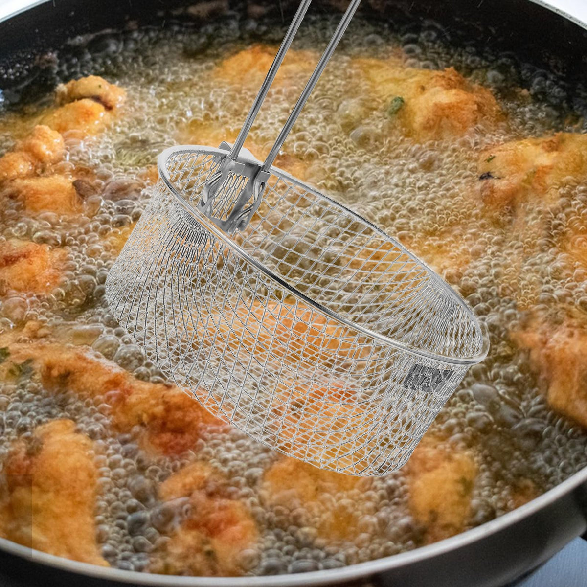 Deep Fryer Basket with Handle H85297